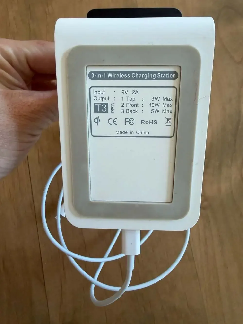 3-in-1 Wireless Charging Station Model T3